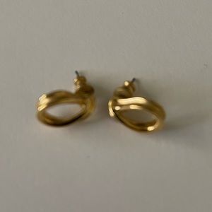 Vintage gold earrings